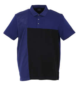 大きいサイズ メンズ CALVIN KLEIN (カルバンクライン) 半袖切替ポロシャツ