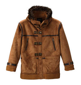 PREPS フェイクムートンファイヤーマンコート