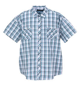 大きいサイズ メンズ SEANJOHN (ショーンジョン) 半袖チェックワークシャツ