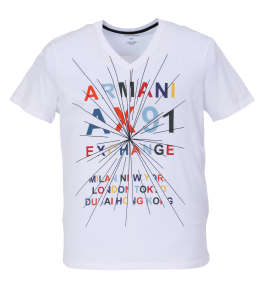 大きいサイズ メンズ ARMANI EXCHANGE (アルマーニエクスチェンジ) 半袖VTシャツ