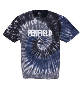 大きいサイズ メンズ Penfield (ペンフィールド) タイダイロゴプリント半袖Tシャツ