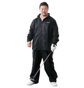 大きいサイズ メンズ SRIXON (スリクソン) フード付レインスーツ