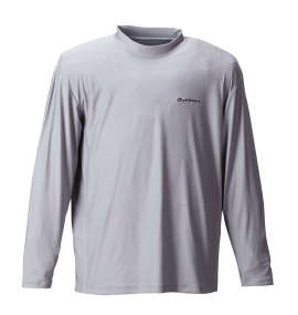 大きいサイズ メンズ Phiten (ファイテン) コンプレッションハイネック長袖Tシャツ