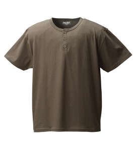 大きいサイズ メンズ Mc.S.P (エムシーエスピー) 半袖ヘンリーTシャツ
