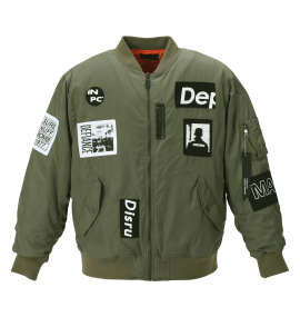 b-one-soul フォトワッペンMA-1ジャケット