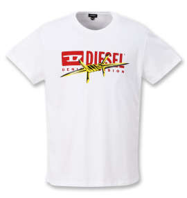 大きいサイズ メンズ DIESEL (ディーゼル) 半袖Tシャツ