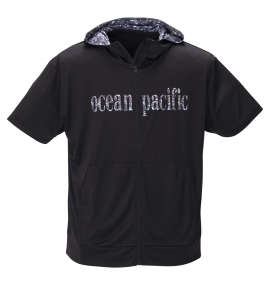 大きいサイズ メンズ OCEAN PACIFIC (オーシャンパシフィック) 半袖パーカーラッシュガード