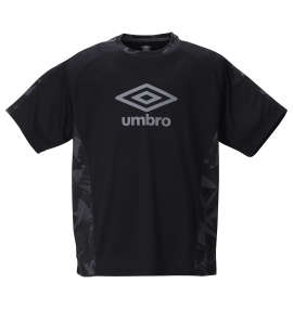 大きいサイズ メンズ UMBRO (アンブロ) TR半袖プラクティスTシャツ