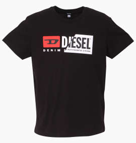 大きいサイズ メンズ DIESEL (ディーゼル) 半袖Tシャツ