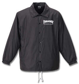 大きいサイズ メンズ THRASHER (スラッシャー) コーチジャケット