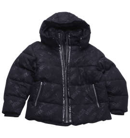 in the attic ロゴシレーフェイクダウンブルゾン