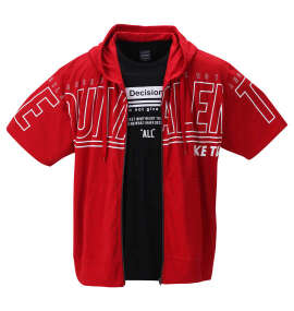 BEAUMERE 半袖パーカー+半袖Tシャツ