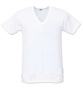 大きいサイズ メンズ B.V.D. (ビーブイディー) U首半袖Tシャツ