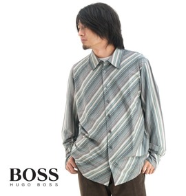 大きいサイズ メンズ HUGO BOSS (ヒューゴボス) 長袖シャツ