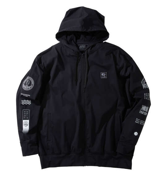 OCEAN PACIFIC 接触冷感ストレッチUV長袖フルジップパーカー
