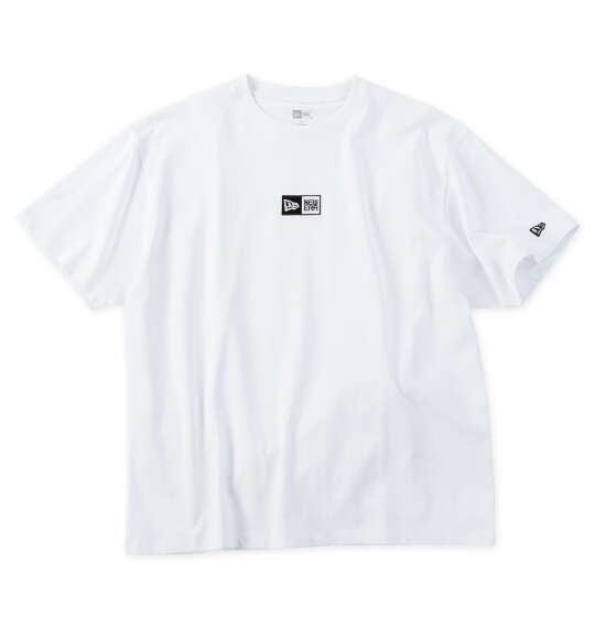 NEW ERA ボックスロゴ刺繍半袖Tシャツ