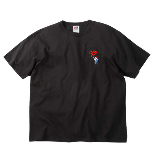 BEN DAVIS ワンポイントゴリラ刺繍接触冷感半袖Tシャツ
