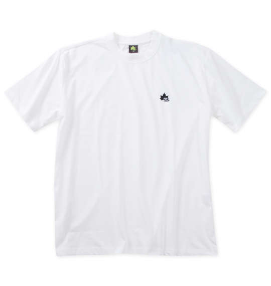 LOGOS Park リサイクル天竺ワンポイント刺繍半袖Tシャツ