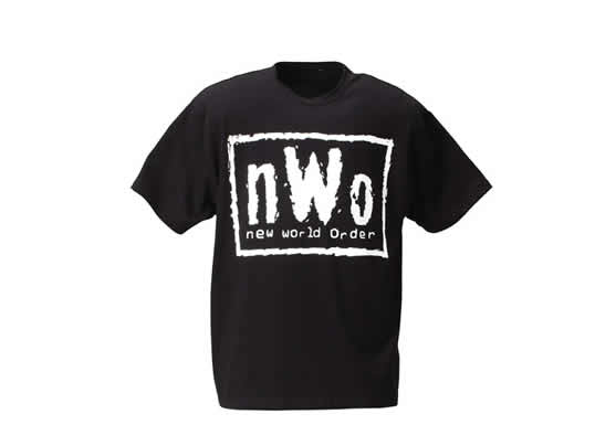 W.W.E (ダブルダブルイー) nWoロゴ半袖Tシャツ