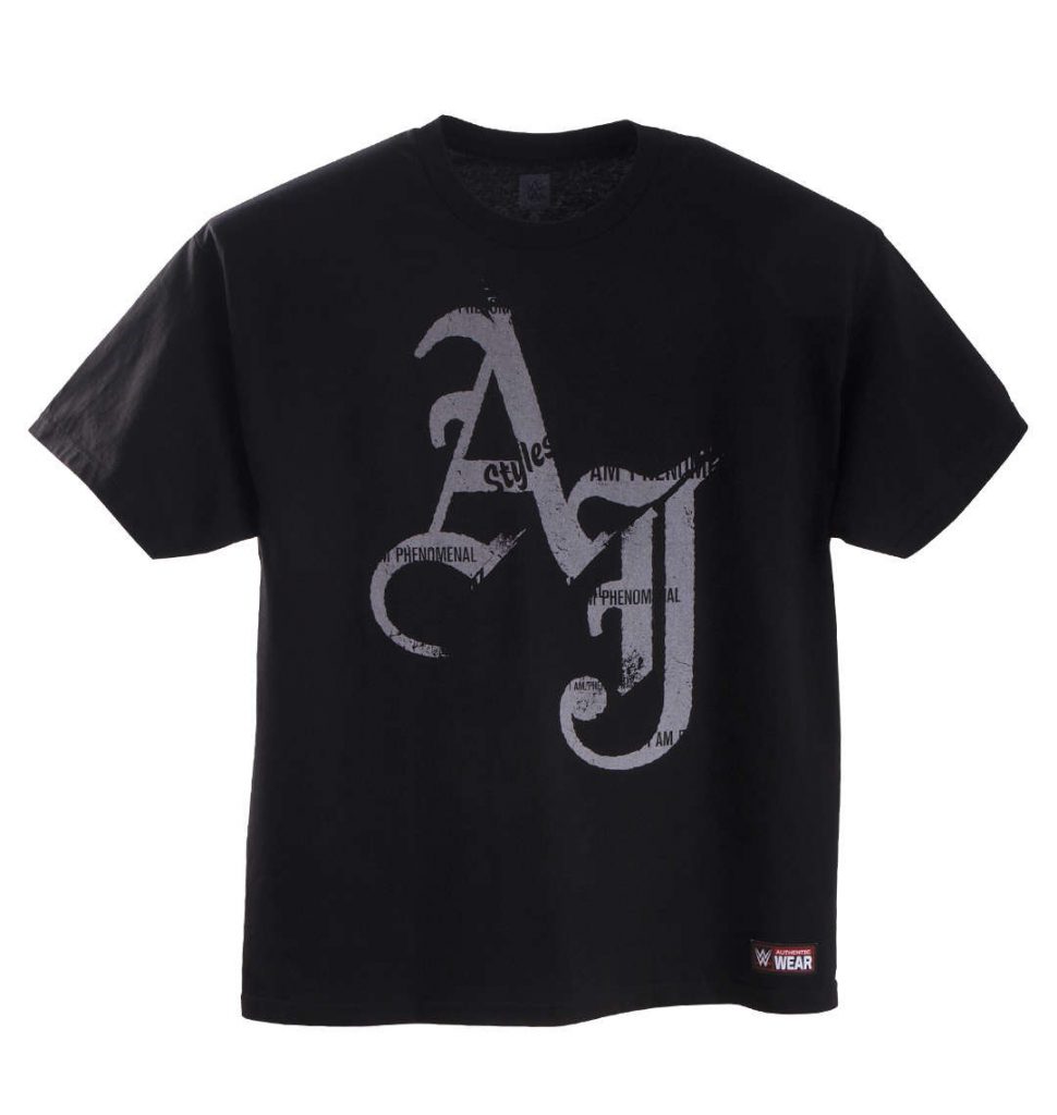 WWE AJスタイルズ Tシャツ
