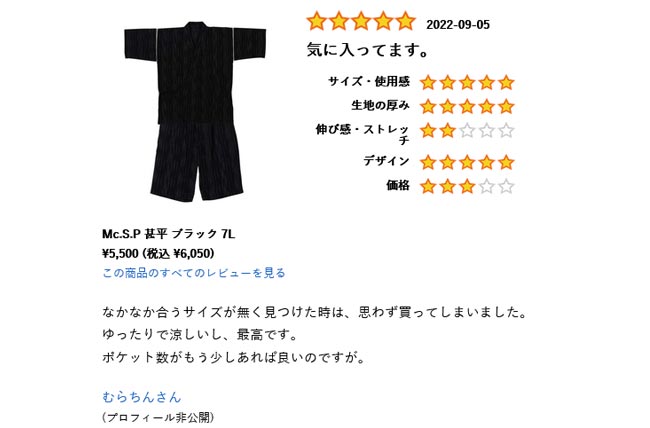 リラックスできてよかったで賞